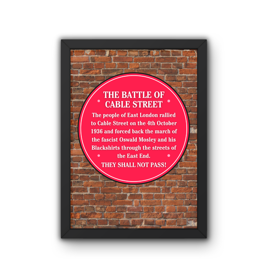 The Battle of Cable Street Poster Best Seller