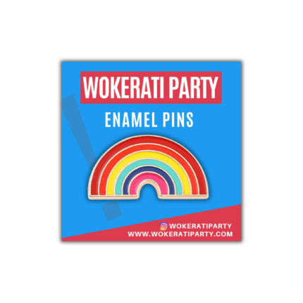 LGBTQ Rainbow Enamel Pin PRIDE Merch