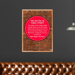Battle of Cable Street Poster Print Anti Fascist Merch