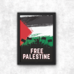 Free Palestine Poster Print Boycott Israel