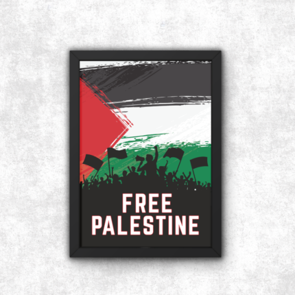Free Palestine Poster Print Boycott Israel