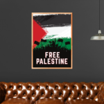 Free Palestine Poster Print Boycott Israel