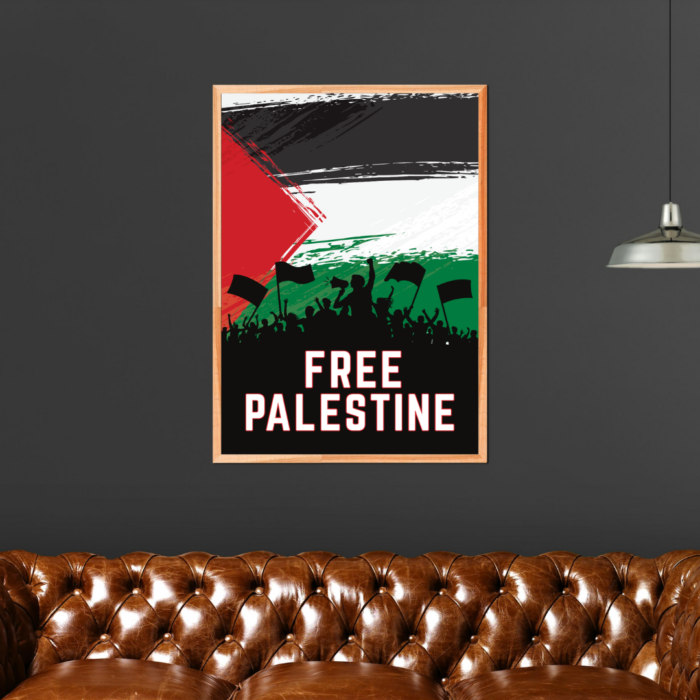 Free Palestine Poster Print Boycott Israel