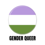LGBTQ+ Gender queer PRIDE Flags Button Pin Badge