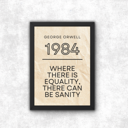 1984 George Orwell Poster Print