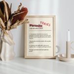 Tory Parasites Poster Print Anti Tory Merch