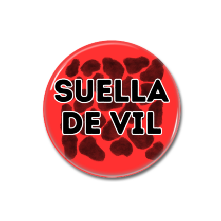 Suella De Vil Button Pin Badge Wokerati Party