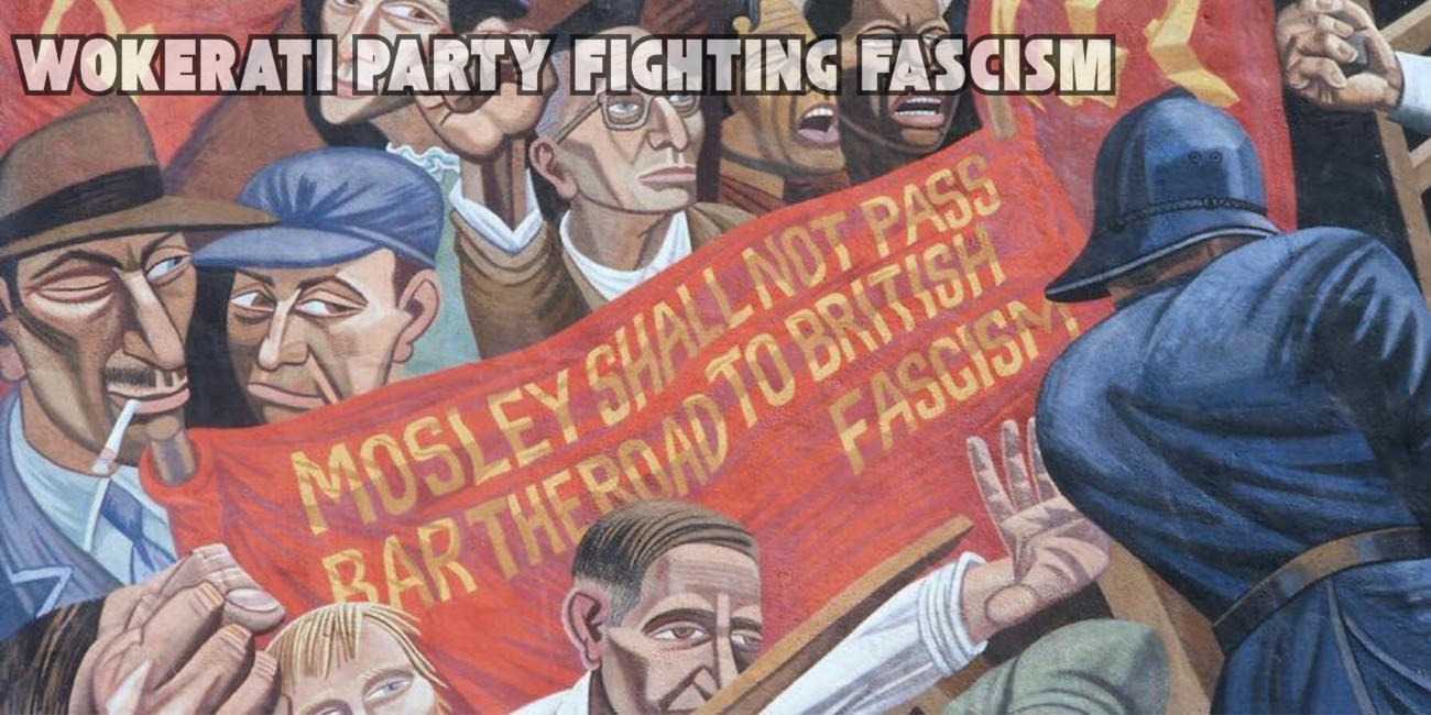 Fighting Fascism- The Battle of Cable Street 4th October 1936 Mural