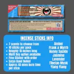 Anti Fascism Incense Sticks 10 Pack, Woke Political Gift for Feminist Empowerment, Anti Fascist Establishment Aromatherapy Meditation