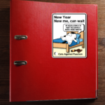 New Years Cats Against Fascism Sticker Best Anti Fascist Merch