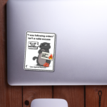 ICE Agents Cats Against Fascism Sticker Best fuck ICE Political Merch