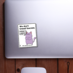 Anti Farage Cats Against Fascism Sticker Best Anti Reform Merch