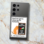 Palestine Cats Against Fascism Sticker Free Palestine Merch Stop Bombing Gaza. Palestine Action banned