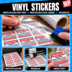 Wokerati Party Vinyl Sticker Information