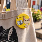 Racism Is Not Patriotism badge